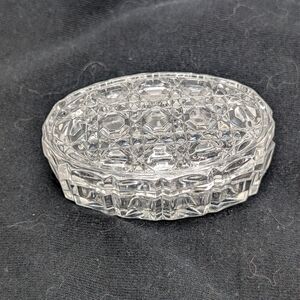 Intricate Oval Crystal Box